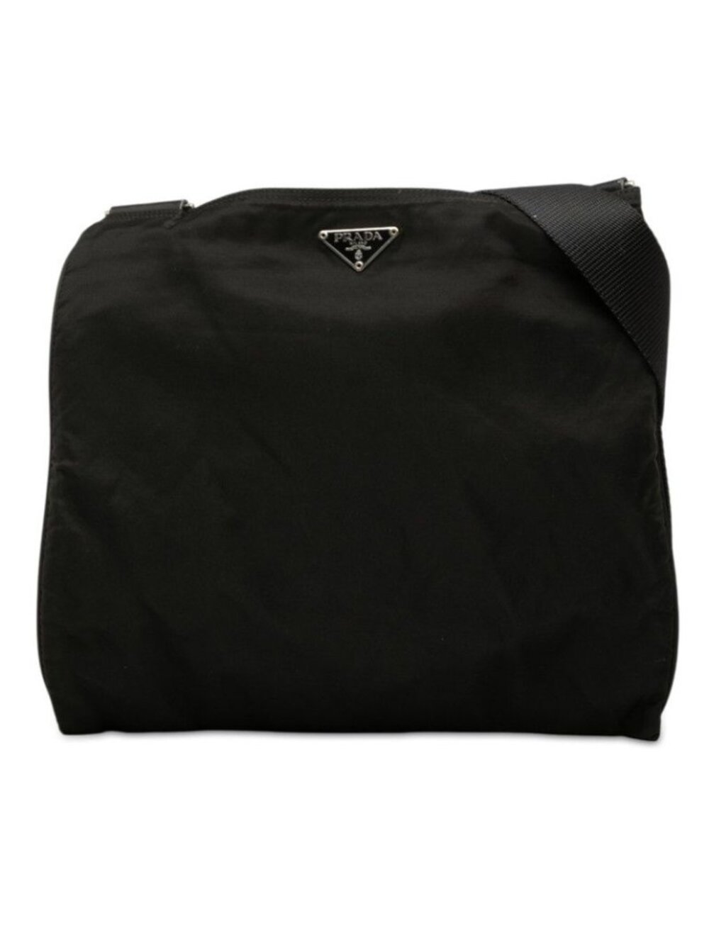 Prada Crossbody Shoulder Bag Black Nylon